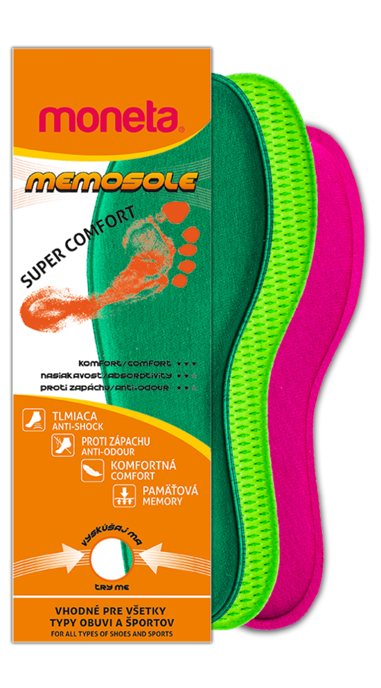 Memory insole MEMOSOLE